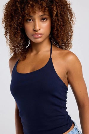 top - donkerblauw