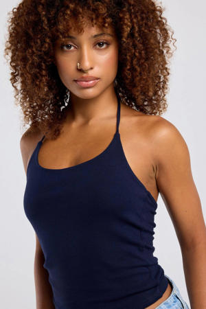 top - donkerblauw