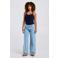 America Today top - donkerblauw