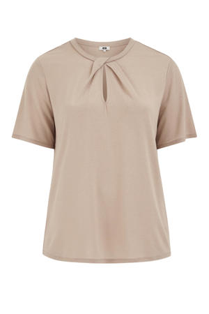 top met lurex - zand