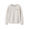 NAME IT KIDS rechtvallende sweater met backprint - beige
