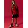NAME IT KIDS hoodie met backprint - rood