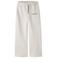 NAME IT KIDS straight leg sweatpants met tekst - beige