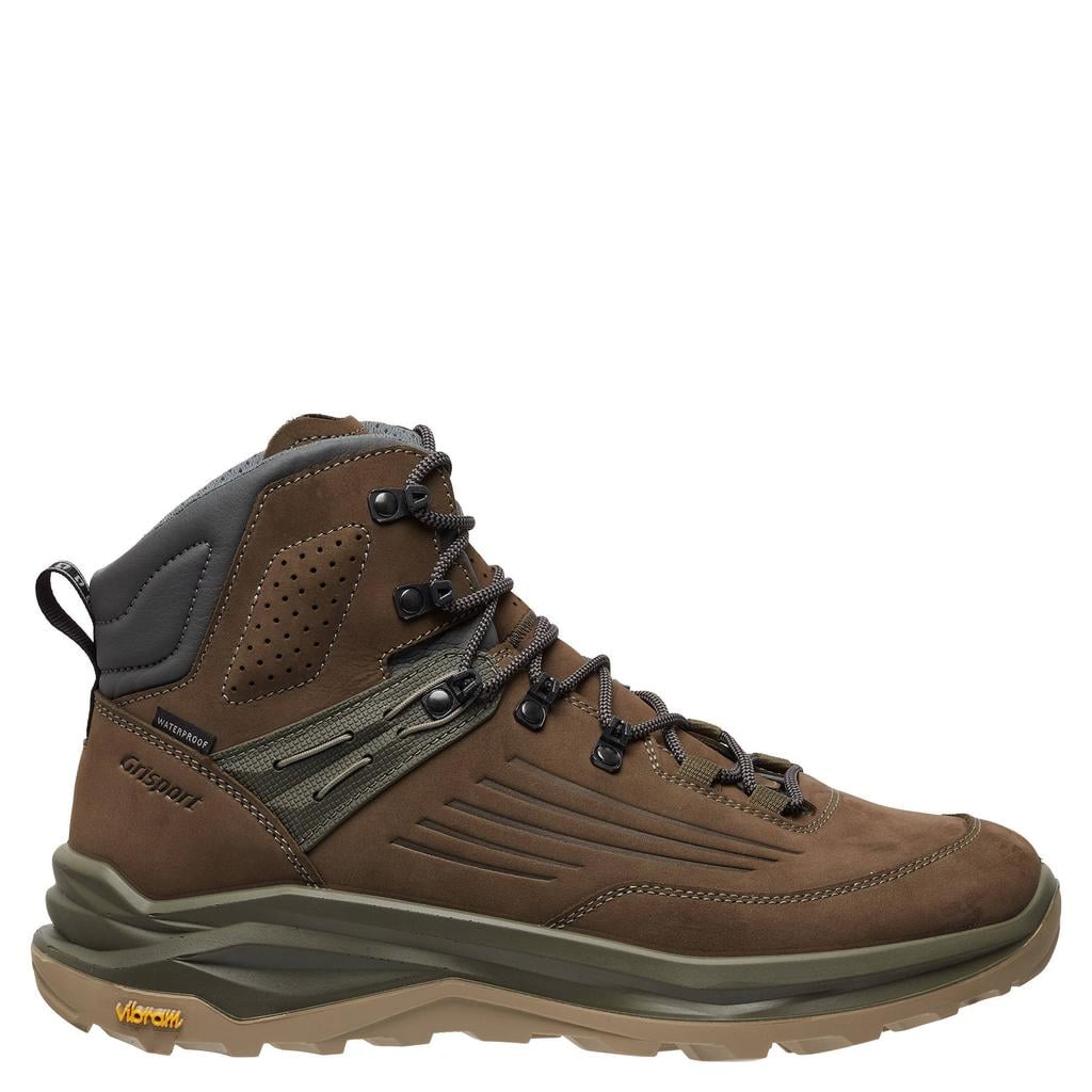 Grisport Outlander Mid leren outdoorschoenen - lichtbruin