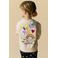 NAME IT MINI rechtvallende sweater met backprint - beige