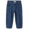 NAME IT MINI NMFBELLA barrel jeans met panterprint - middelblauw