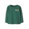 NAME IT MINI longsleeve met backprint - groen