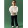 NAME IT MINI blouse met franjes - wit