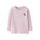 NAME IT MINI longsleeve met backprint - roze