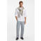 BOSS slim fit casual overhemd - wit
