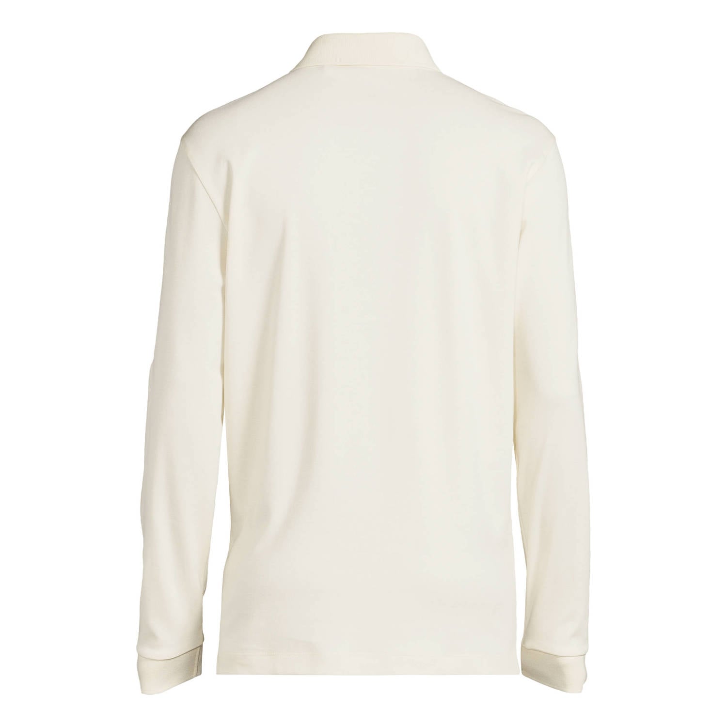 BOSS regular fit polo met logo wit