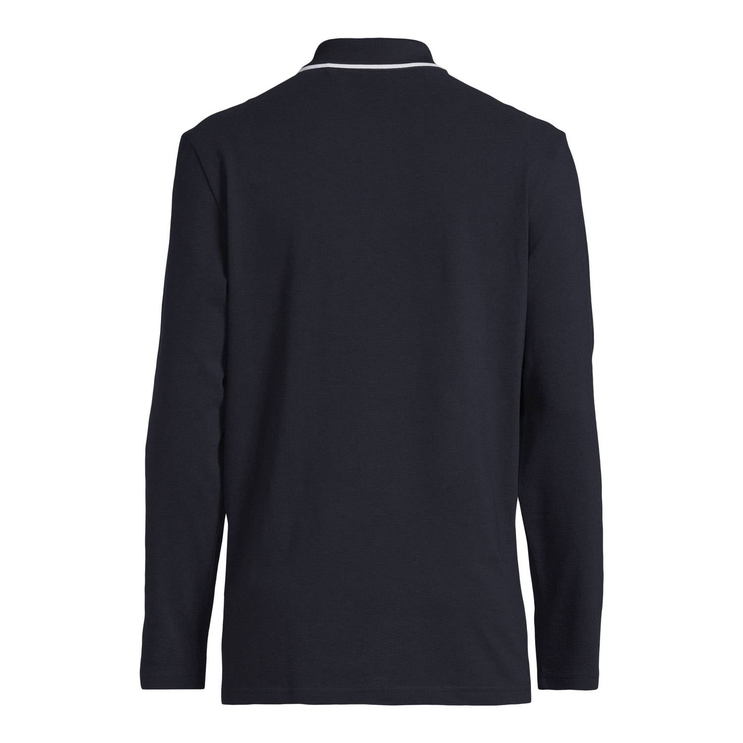 BOSS PasserfordLong regular fit polo dark blue