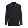 BOSS PasserfordLong regular fit polo - dark blue