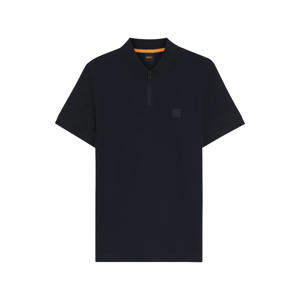 slim fit polo - donkerblauw