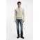 BOSS gebreid vest met kasjmier - lichtbeige