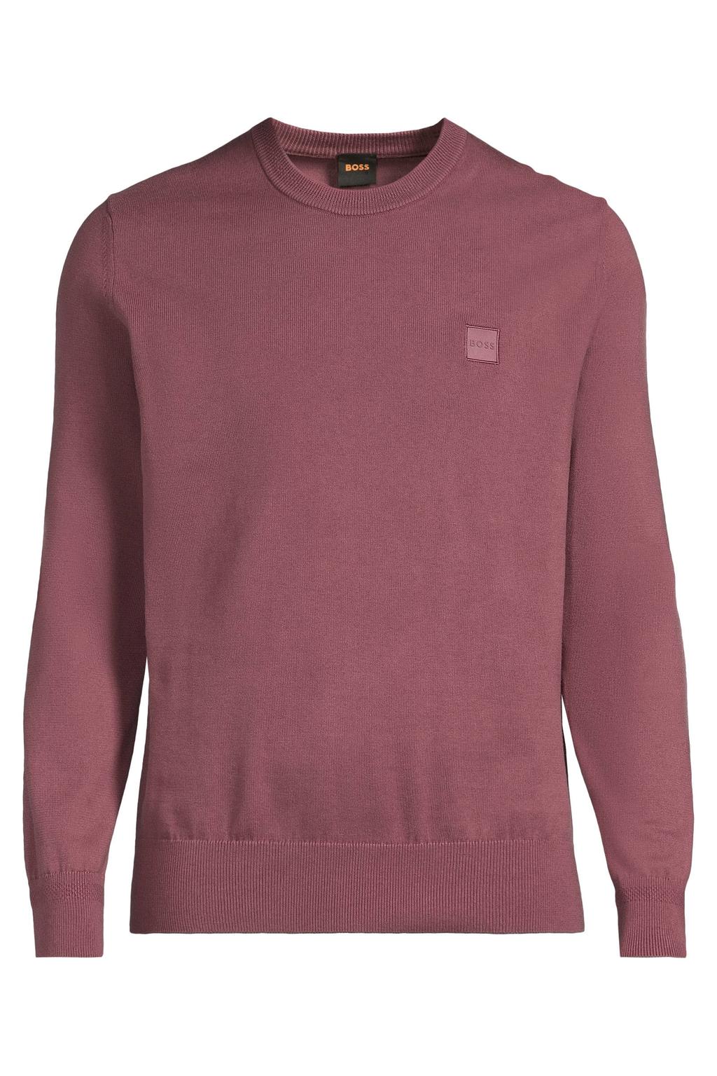 BOSS gebreide trui met kasjmier - rood