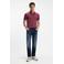 BOSS slim fit polo Plus Size - medium rood
