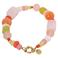 Label Kiki gold plated armband Tropical Rush