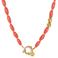 Label Kiki gold plated ketting Peachy Baby