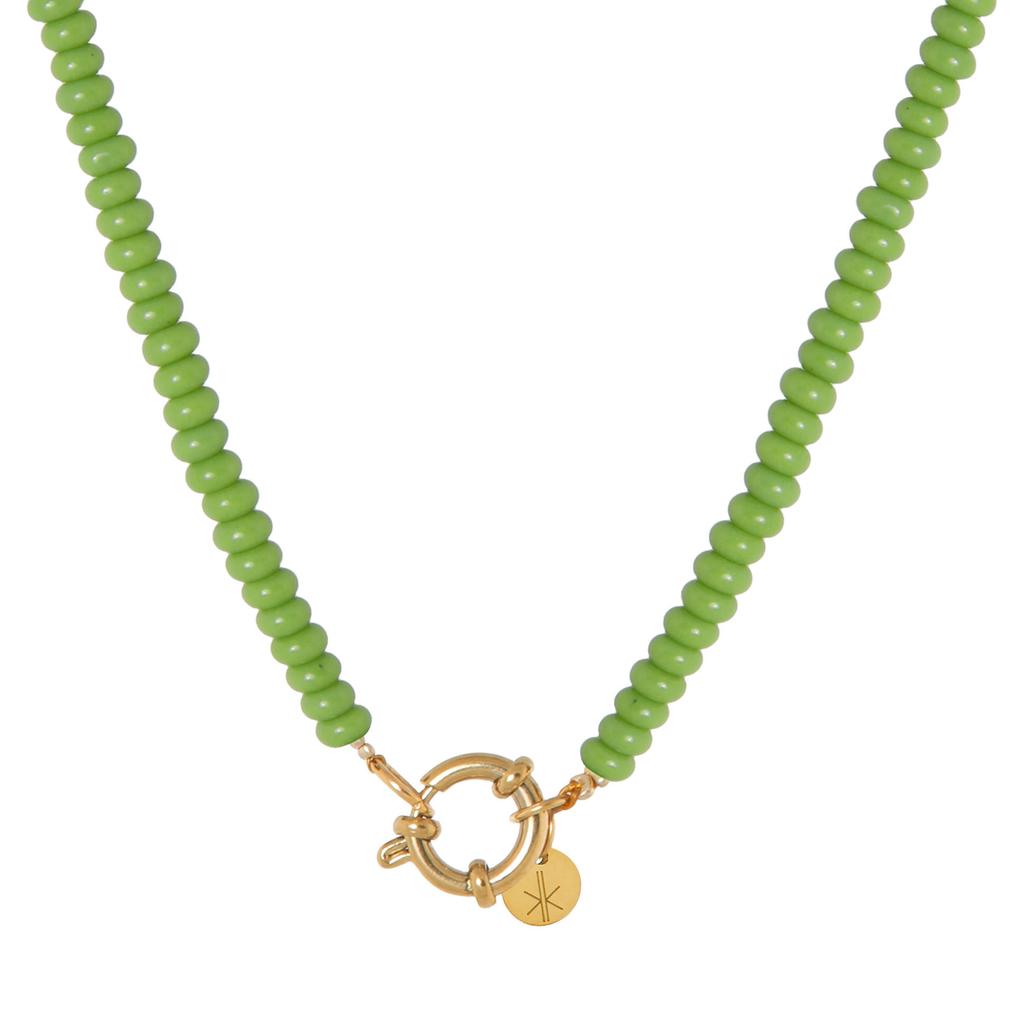 Label Kiki gold plated ketting Apple Bandit