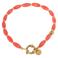 Label Kiki gold plated armband Peachy Baby