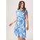 Miss Etam korte jurk met print - blauw