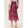 Miss Etam midi rok met print - roze