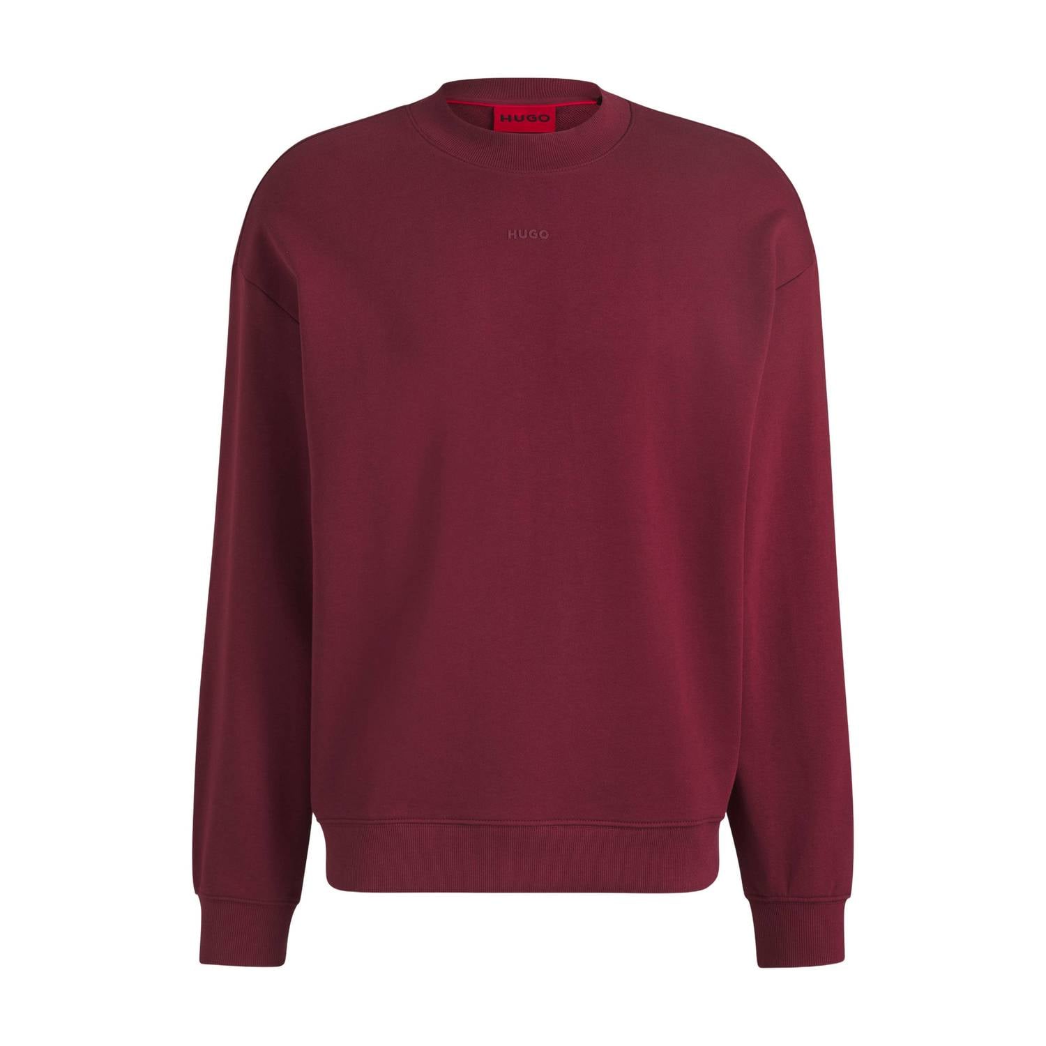 HUGO Sweatshirt met labelopschrift model 'Dapocrew'