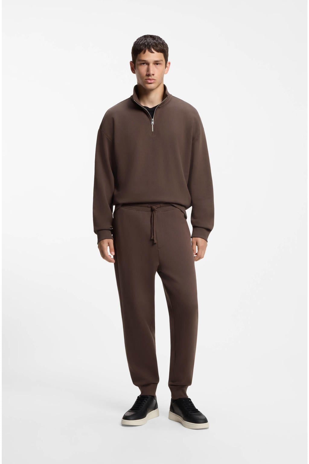 HUGO regular fit joggingbroek - bruin