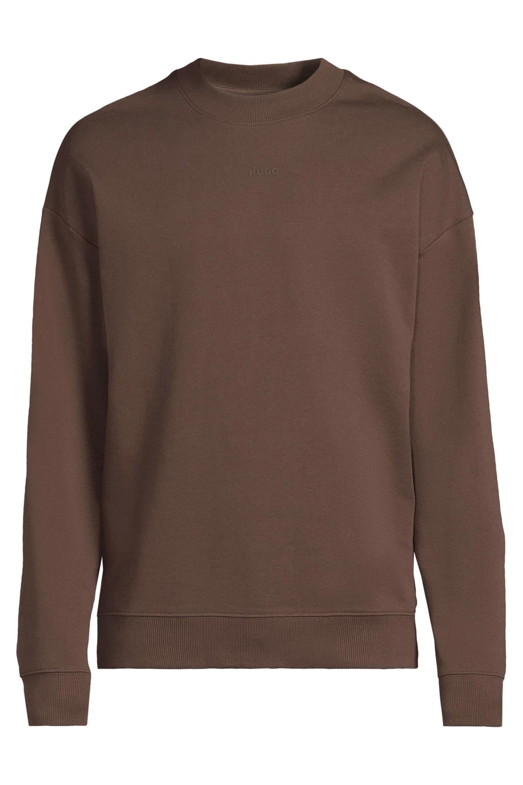 HUGO relaxed fit sweater - bruin