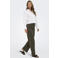 JDY wide leg broek - grijsgroen