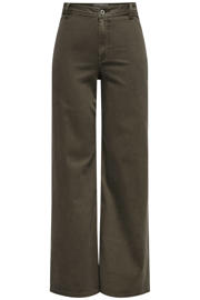 thumbnail: JDY wide leg broek - grijsgroen