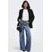 JDY JDYVERA wide leg jeans - mediumblauw