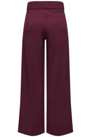 thumbnail: JDY jersey wide leg palazzobroek - donkerrood