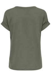 thumbnail: ONLY rechtvallend T-shirt - kaki