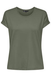 thumbnail: ONLY rechtvallend T-shirt - kaki
