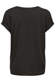 thumbnail: ONLY rechtvallend T-shirt - zwart