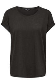 thumbnail: ONLY rechtvallend T-shirt - zwart