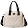 Calvin Klein quilted luiertas ecru/zwart