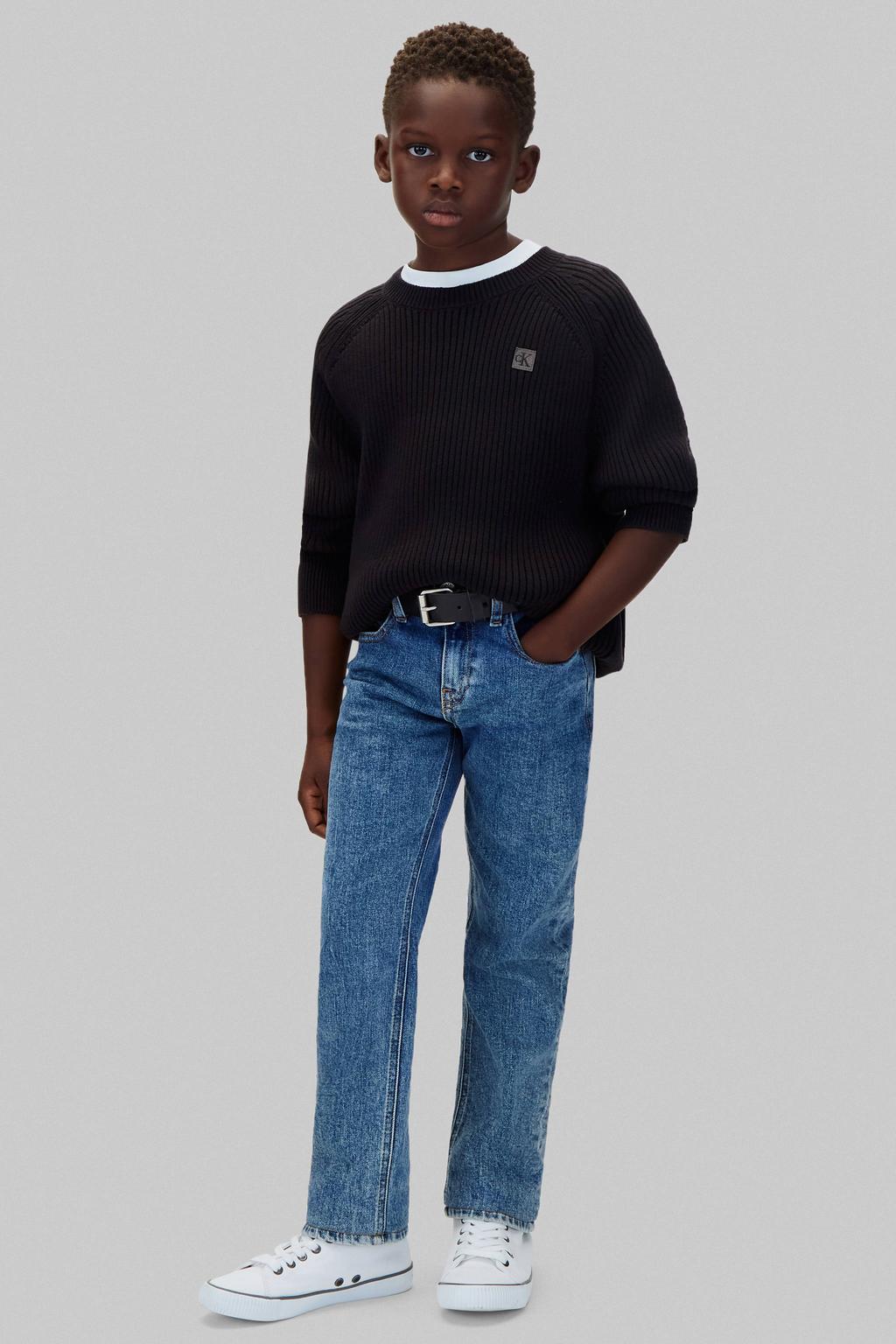 Calvin Klein gebreide sweater - zwart