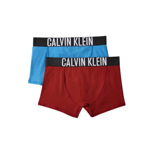 Calvin Klein boxershorts rood/blauw (set van 2)