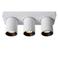 Lucide NIGEL - Plafondspot - LED Dim to warm - GU10 - 3x5W 2200K/3000K - Wit