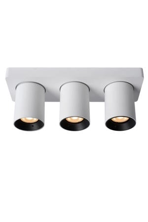 NIGEL - Plafondspot - LED Dim to warm - GU10 - 3x5W 2200K/3000K - Wit