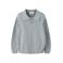 LIL' ATELIER MINI oversized polo - lichtgrijs