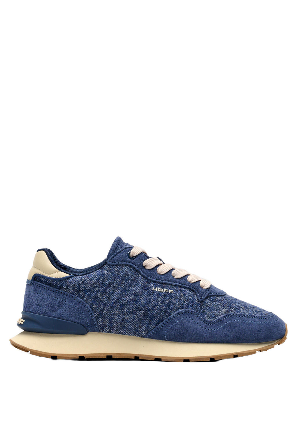 HOFF City leren suède sneakers - donkerblauw