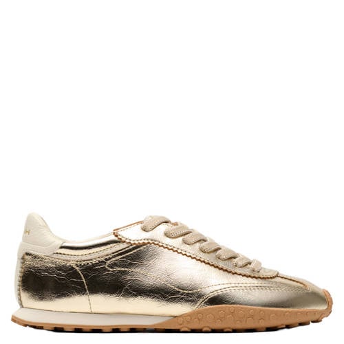 HOFF Bridge leren sneakers goud