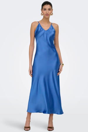 midijurk - blauw
