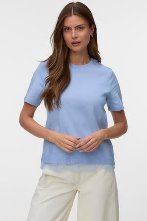 T-shirt - lichtblauw