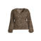GREAT LOOKS top met V-hals panterprint