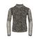 KIDS ONLY GIRL semi-transparante top met panterprint - beige